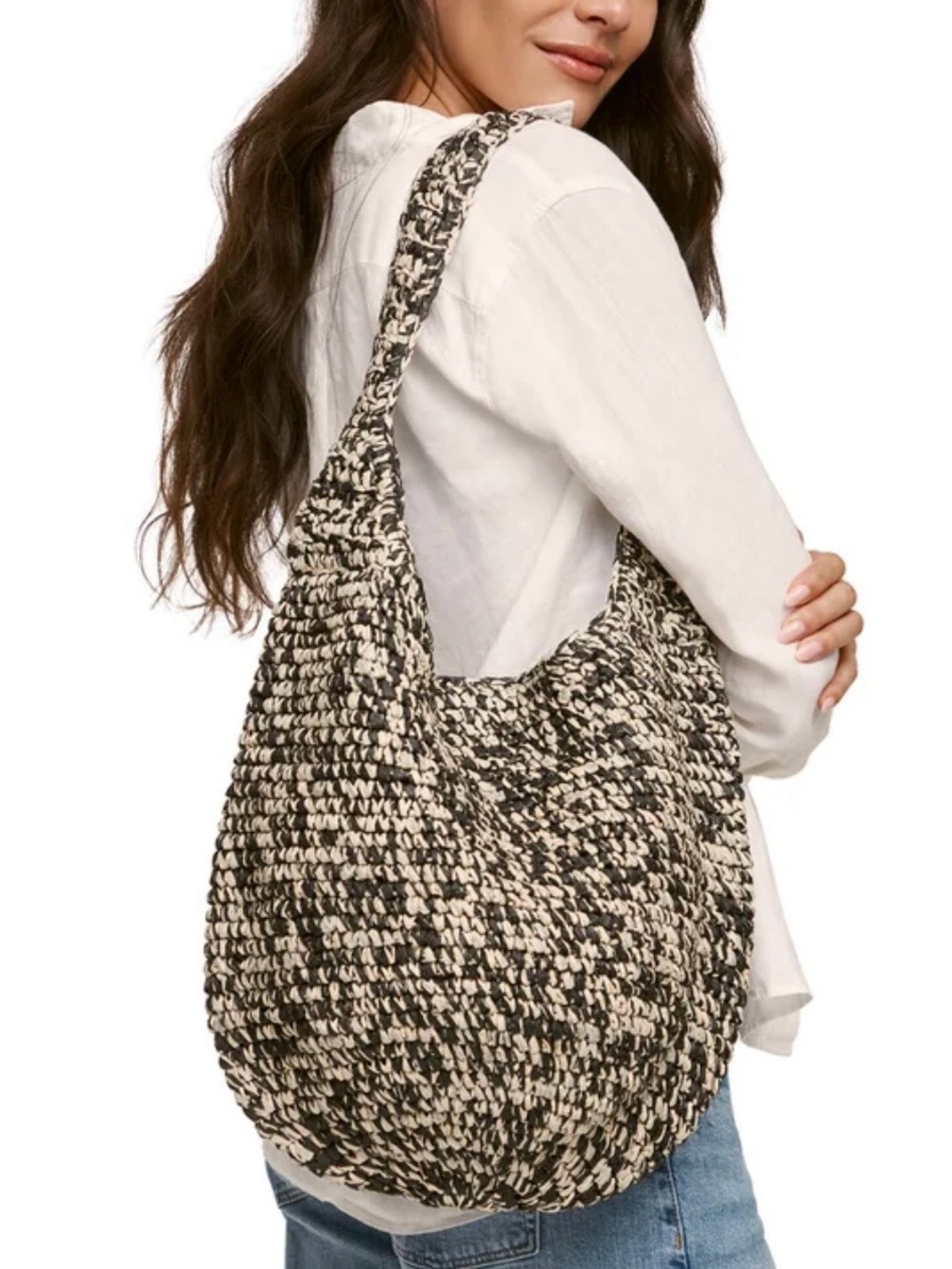 The Banana Republic Women’s Raffia Tote NWT